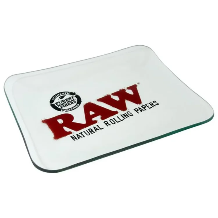 RAW - Glass Rolling Tray