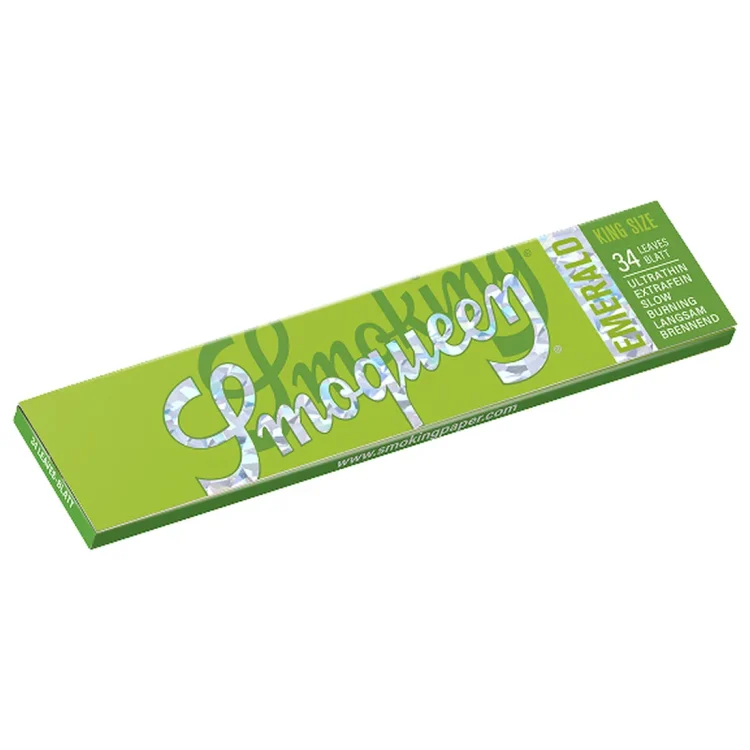 Smoking - Smoqueen Emerald King Size Slim