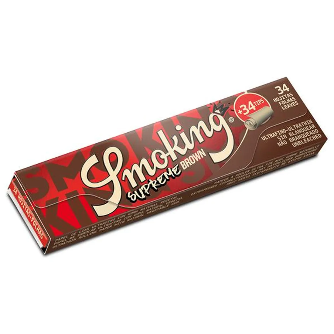 Smoking - Supreme Brown King Size m/ Filtertips - Billede 2